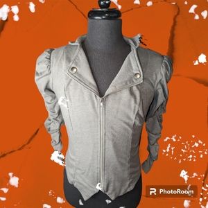 JPR Ruched Puff Sleeved Jacket